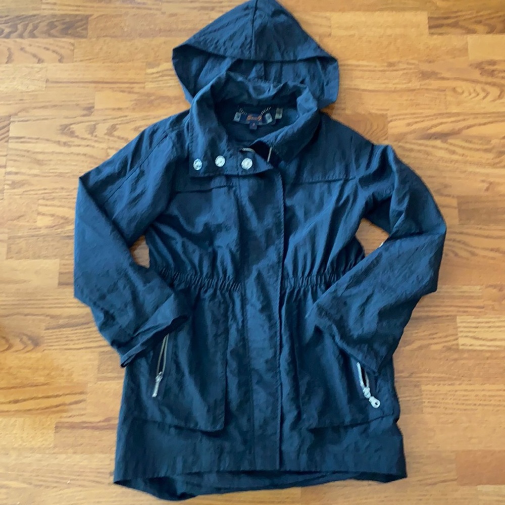 Navy Raincoat